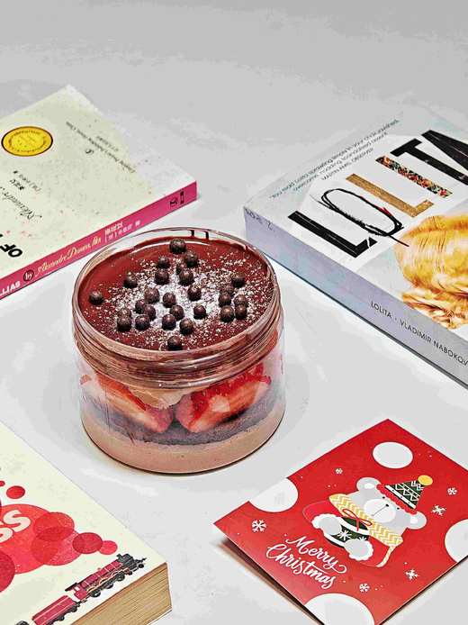 草莓巧克力小蛋糕，无现货，现做，莫急哦 商品图2