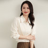 【简约商务】罗蒙四季款女式长袖衬衫百搭时尚清新百搭职场衬衫女 商品缩略图7