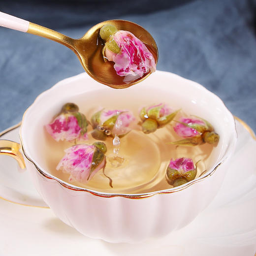 锦润千草玫瑰花茶干无硫熏天然花蕾玫瑰花茶   60g/罐 商品图3