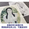 【大彩图】盘虎杰工笔画白描底稿小品《娇荷浮琬琰》现代人物高清打印稿HJ43 商品缩略图3