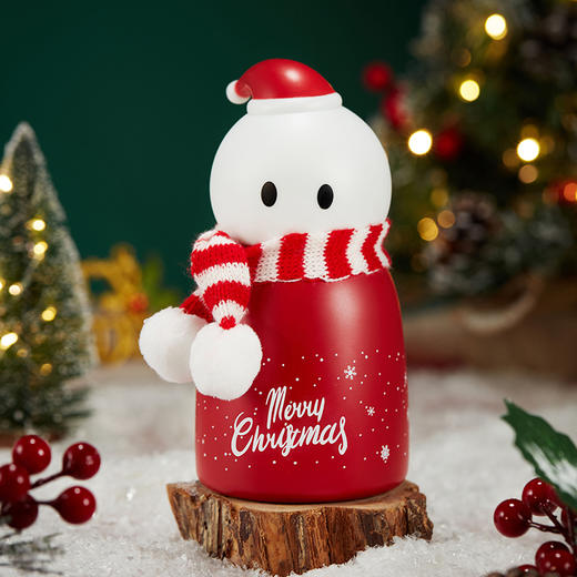 欢乐圣诞保温杯系列 造型可爱 软萌治愈 圣诞氛围满满 送礼佳品 商品图0