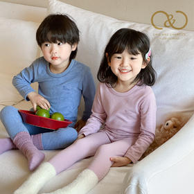 意大利米兰 C&C蚕丝羊毛保暖套装 儿童款 7款可选