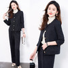 【上衣+裤子】罗蒙秋冬女装小香风女士休闲套装舒适通勤气质优雅百搭西服两件套女 商品缩略图8