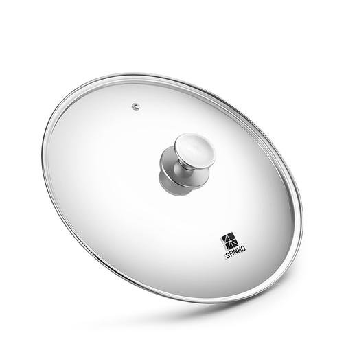 三禾锅具（SANHO）三禾316不锈钢蜂窝不粘锅家用炒锅燃气电磁炉GC32B3 32CM 商品图1