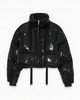 Shoreditch Ski Club - Woven Dissco Puffer Jacket - Black - 女装 - 夹克 - 黑色 商品缩略图0