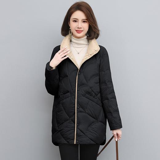 新款小众轻奢长祥门禁撞设计羽绒服HR-YIZX8296 商品图1