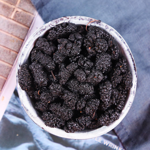 锦润千草 桑葚干大颗粒免洗泡水即食果茶干  150g/罐 商品图1