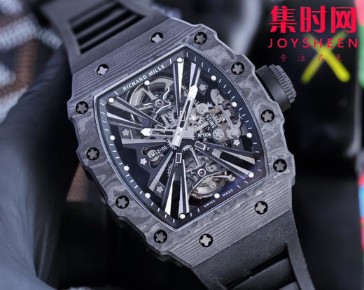 『RICHARDMILLE』理查德米勒RM12-01碳纤维壳 真陀飞轮腕表 商品图1