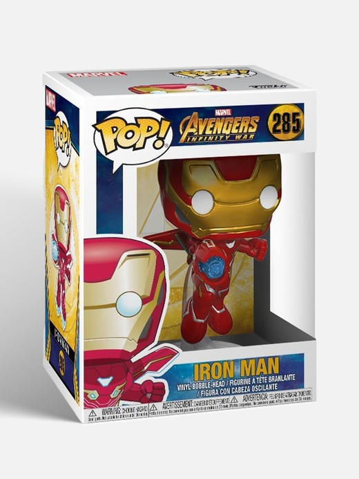 Funko POP Marvel Infinity War Iron Man美漫 复仇者联盟3无限战争POP公仔钢铁侠手办 26463 商品图3