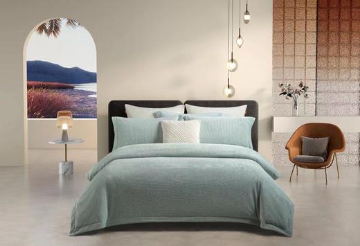 曼庭生活华夫格压花绒四件套 商品图2