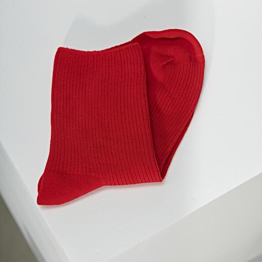 [2双][6双6折]男/女鸿运袜双针无骨精梳棉袜【2321212、2322212】 商品图3