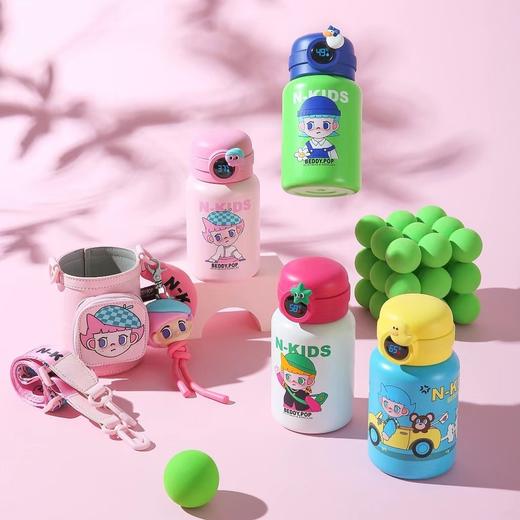 杯具熊熊孩子联名圈圈显温儿童壶 商品图0