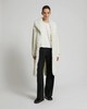 Yves Salomon - Coat Cut And Sewn Knitwear/Lamb Lg Hair - Ivoire - 女装 - 外套 - 象牙白 商品缩略图1