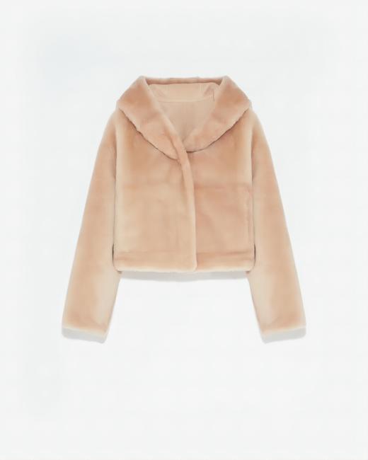 Yves Salomon - Jacket IML - 女装 - 夹克 - 淡橙色 商品图0