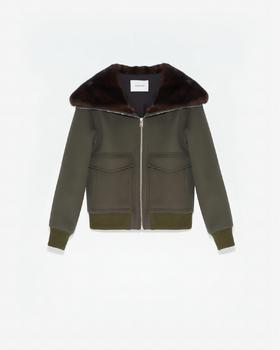 Yves Salomon - Jacket BCD - 女装 - 夹克 - 墨绿