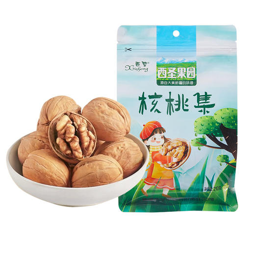 西圣薄皮核桃210g*2袋 商品图0