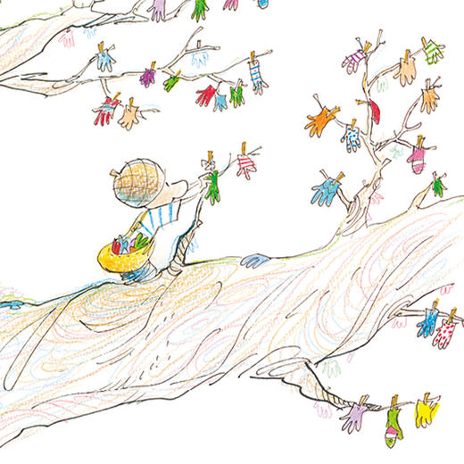 “雅克·歌斯丁作品3册套”：《手套树》《奶奶的围巾》《只差两分钟：于勒和吉姆的故事》 商品图10