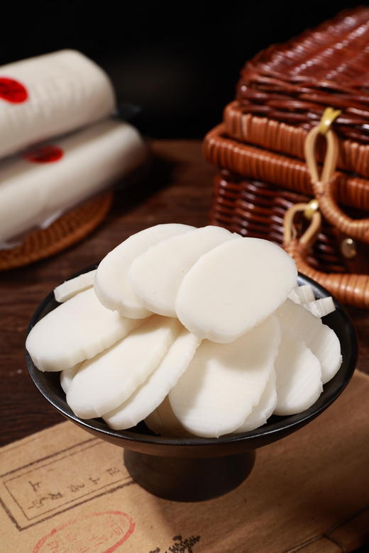 《舌尖上的中国》同款！【临安水磨年糕】手工制作 Q弹软糯 煮而不糊 软糯中蕴藏着浓醇 年糕佳品 商品图4