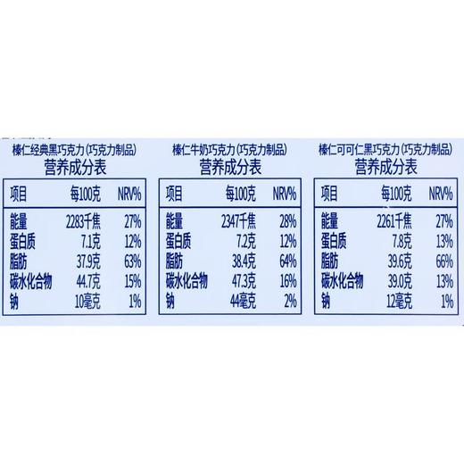 芭绮混合巧克力制品187.5g/盒 商品图2