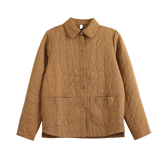 KQL-403H7715翻领短外套女2023秋冬新款洋气夹克时尚开衫潮 商品图4