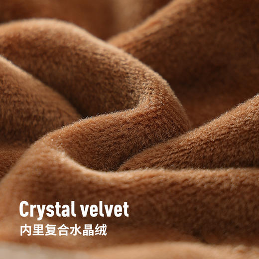 【多款可选 麂皮绒手套】加绒内里，蓄热保温，加绒加厚户外骑行防风防寒开车触屏保暖手套 商品图5