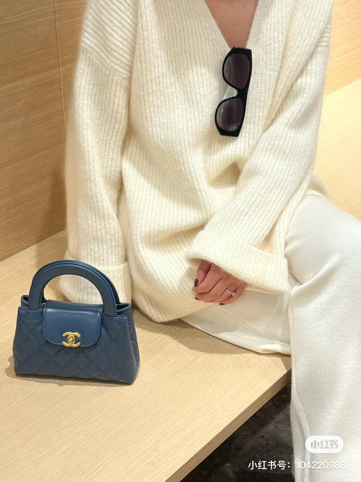 𝟐𝟑𝙆 kelly手柄包 -蓝色 商品图0