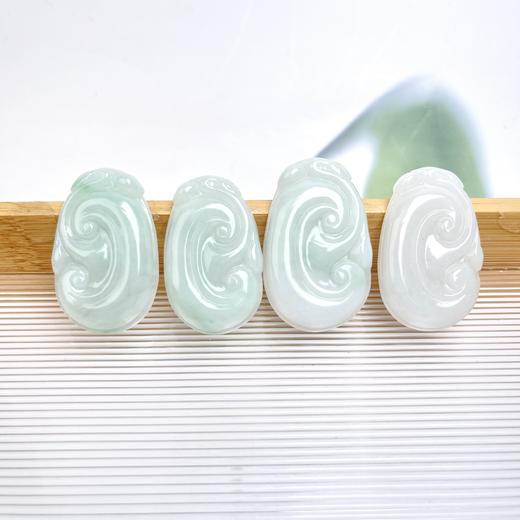 翡翠吊坠-白糯如意 商品图0