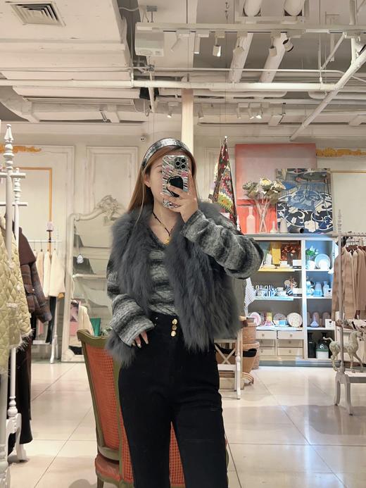 【门店同款】冬季三粒扣复合绒小脚裤 154872231 商品图2