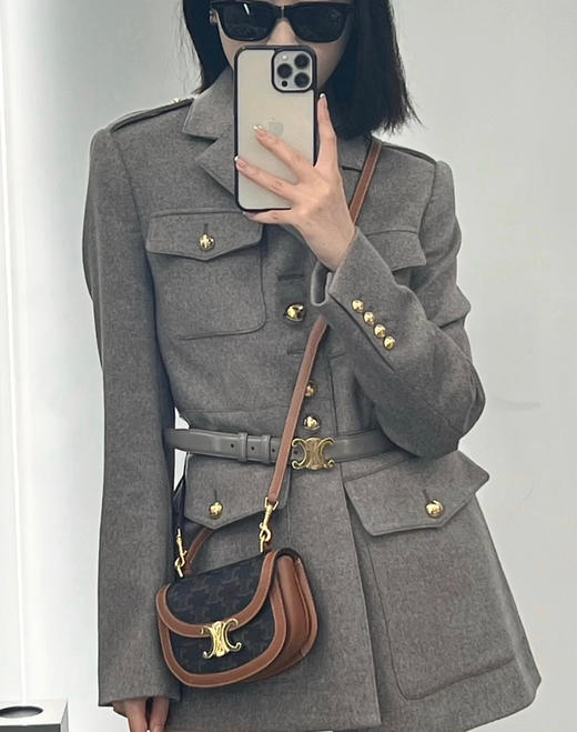 Celine迷你马鞍-老花 商品图4