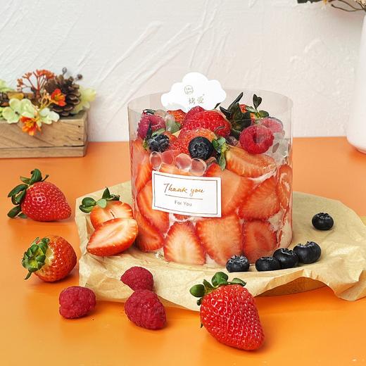 烤爱【草莓季】草莓蛋糕 “莓莓满满” 草莓生日蛋糕 （深圳同城配送） 商品图0