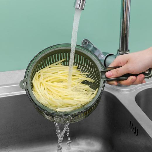 切菜神器多功能削刮擦土豆丝切丝器厨房用品切片粗丝不锈钢刨丝机 商品图2