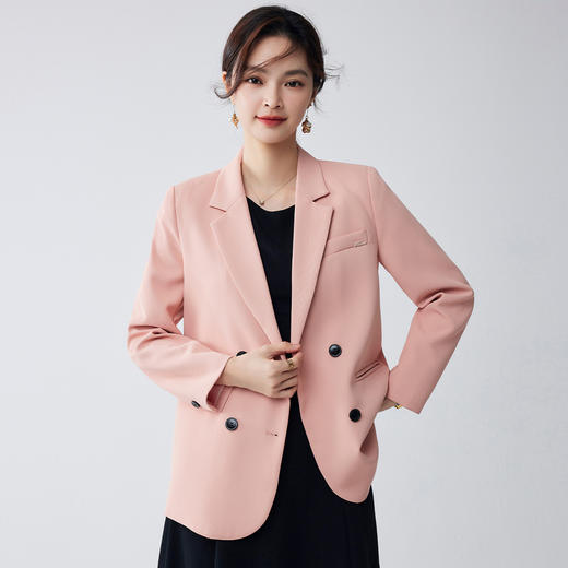 【简约精致】罗蒙春秋款女士西服职场通勤大众简约日常百搭西服外套女 商品图5
