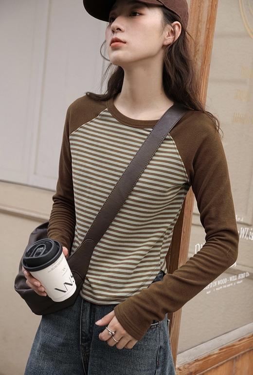 【应季好物】美拉德色系加绒打底衫 商品图5