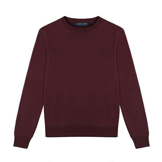 十如仕加绒加厚针织圆领运动卫衣-LS02-01 商品图4