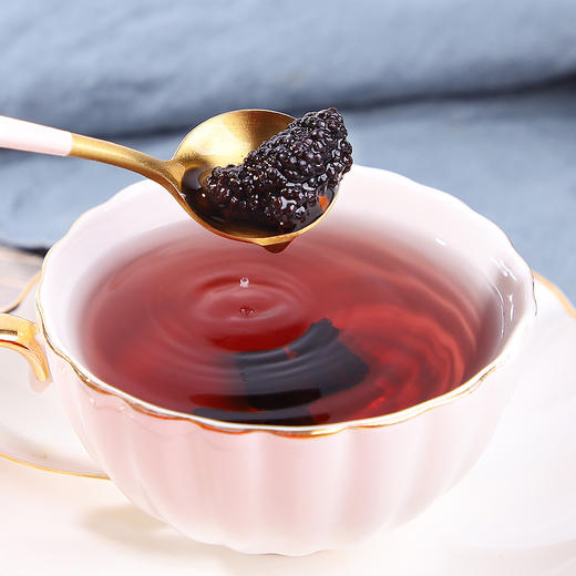 锦润千草 桑葚干大颗粒免洗泡水即食果茶干  150g/罐 商品图3