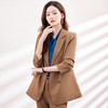 【上衣+裤子】罗蒙春秋款女士套装优雅通勤气质大方西服套装两件套女 商品缩略图4
