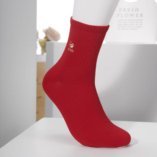 [2双][6双6折]男士鸿运袜无骨精梳棉袜【2321210】 商品图6