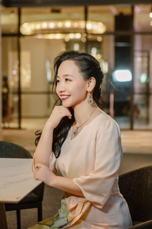 【莲开心喜】翡翠水晶挂坠   GZ12210072 商品图10