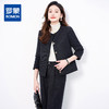 【上衣+裤子】罗蒙秋冬女装小香风女士休闲套装舒适通勤气质优雅百搭西服两件套女 商品缩略图0