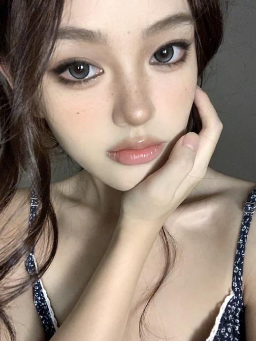 papadox日抛 关掉月亮 灰黑 14.5mm 日抛无售后！！ 商品图1