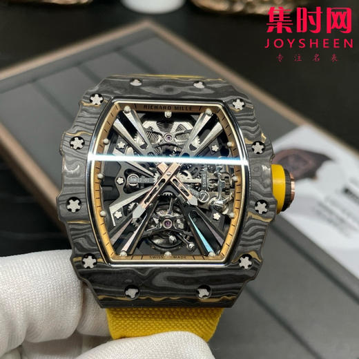 『RICHARDMILLE』理查德米勒RM12-01碳纤维壳 真陀飞轮腕表 商品图3