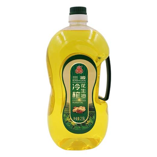 三源冷榨花生油2.5L *2瓶 礼盒装 商品图6