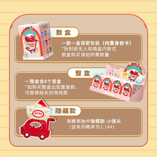 旺仔零食购物车系列盲盒 商品图3