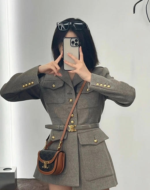 Celine迷你马鞍-老花 商品图6