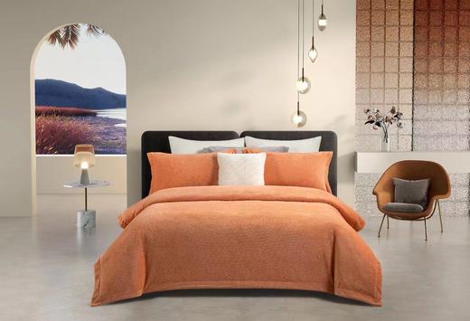 曼庭生活华夫格压花绒四件套 商品图3