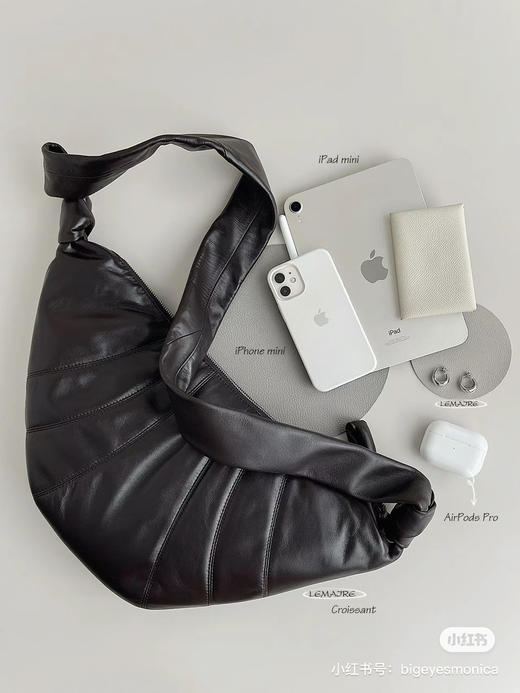 牛角包lemaire -咖色中号 商品图3