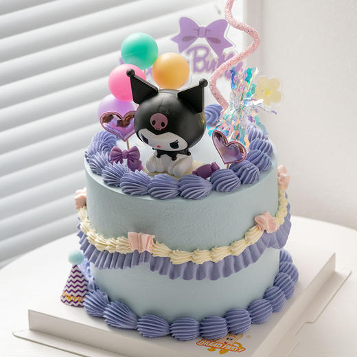 情景蛋糕 网红库洛米 牛奶奶油情景蛋糕 生日蛋糕 大理同城送 商品图2