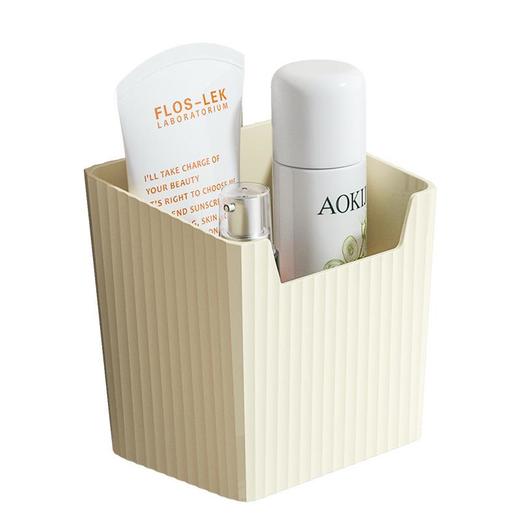 卫生间置物架牙膏牙刷头梳壁挂收纳架浴室洗漱台废弃洗脸巾收纳盒 商品图4