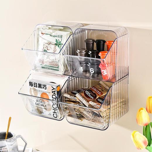 茶包收纳盒茶叶置物架子胶囊咖啡收纳架茶水间吧台透明展示架桌面 商品图0