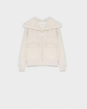 Yves Salomon - Jacket BCD - 女装 - 夹克 - 白色